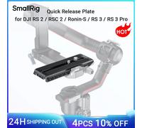 Placa de liberación rápida SmallRig Manfrotto para DJI RS3 /RS3 Pro/RS 2/RSC 2/RS 4/RS 4Pro/Ronin-S cardán con orificio roscado 1/4 -3158B