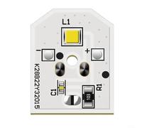 Placa de luz compatible para refrigeradores GE GFE26GSHBSS GFE26GSHCSS GFE26GSHHSS GFE26SS GFE26mKBES WR55X11132 WR55X25754