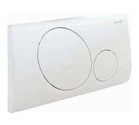 Placa de mando blanca de 2 teclas Bampi Vega
