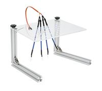 Placa de Marco BDM, Soporte de Marco BDM LED Plateado, Herramienta de Programación ECU Multifunción con 4 Pines de Sonda para Vehículo