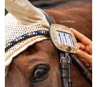 Placa de matrícula de caballo con purpurina Sparks N Blings