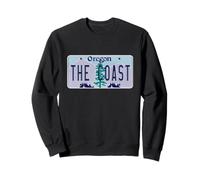 Placa de matrícula de The Coast Oregon OR Neighborhood Sudadera