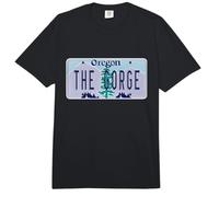 Placa de matrícula de The Gorge Oregon OR Columbia River Comfort Colors Adult Heavyweight T-Shirt