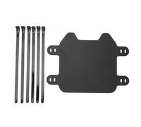 Placa de Matrícula Delantera, Placa de Matrícula Delantera de Motocicleta, Negro Mate, Fácil de Instalar, Reemplazo de Placa de Matrícula para Sur-Ron Light Bee Light S X