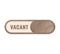Placa de mensaje de madera - No molestar, día, advertencia de entrada | Marcador de privacidad reversible para dormitorio, baño, hospital, lugar de trabajo, hospitalidad, espacio tranquilo