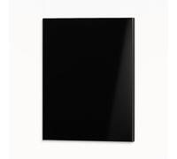 Placa de metacrilato negro 3 mm o 5 mm - Acabado mate o brillo - Cortada a medida - Cantos pulidos a diamante - Lámina opaca de alta calidad para decoración, bricolaje y proyectos (5mm brillo 60x40)