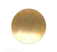 placa de metal Placa de latón Círculo Latón 280 Placa Círculo redondo Disco 40 mm 50 mm 55 mm 60 mm 80 mm 100 mm 200 mm cobre mecánico (Size : 40mm x 3mm 1pc)