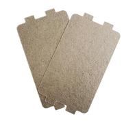 Placa de mica for guía de ondas de horno, cubierta de guía de ondas for secadores de pelo, tostadoras, hornos microondas, calentadores y electrodomésticos (2 unidades)