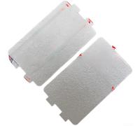 Placa de mica resistente a altas temperaturas para horno de microondas, cubierta de guía de ondas personalizada de repuesto de 11,5 x 10,6 cm (A)
