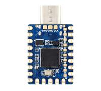 Placa de microcontrolador tipo C con plataforma informática RP2350A, placa de desarrollo compacta para aficionados a la electrónica, compilaciones de registro de datos y expansión programable