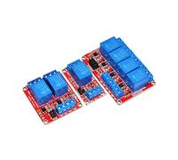 Placa De Módulo De Relé De 1, 2, 4, 6 Y 8 Canales, Escudo Con Optopar, Disparador Por Flanco Alto Y Bajo For Arduino Raspberry Pi DC 5V 12V 24V(24V,4 channel)