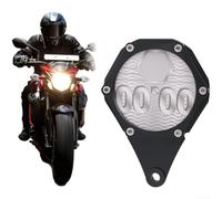 Placa de montaje de disco fiscal para motocicleta hecha de aluminio mecanizado CNC, forma hexagonal, se adapta a la mayoría de bicicletas sin necesidad de hardware adicional (negro)