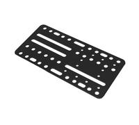 Placa de Montaje de Freno de Mano USB Adaptador de Múltiples Orificios de Acero Inoxidable para SIM Racing Shifter PC Adaptador de Freno de Juego USB para Palanca de Cambios para