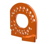 Placa de Montaje de Motor de aleación de Aluminio 7075 for Trax-XAS Mini Maxx Monster Truck 107154-1, Piezas de actualización for Coche RC(Orange)