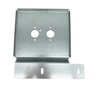 Placa De Montaje Del Calentador Acero Inoxidable Soporte de montaje Uso apto para base calentador aire diésel coche, placa piso plateada para calentadores Mazda 2 kW, todos los modelos y años