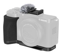 Placa de montaje en forma de L SmallRig 5808 con asa para Canon PowerShot V1, negra