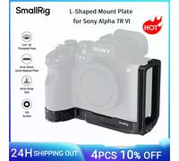 Placa de Montaje en Forma de L SmallRig 7R VI para Cámara Sony Alpha 7R VI con Placa Lateral Retráctil de 24 mm, Placa Arca-Swiss 6706 6706