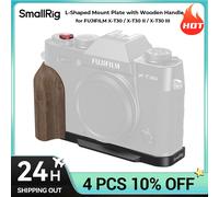 SmallRig Empuñadura en forma de L para FUJIFILM X-T30 III / X-T30 II / X-T30 Madera negro