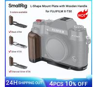 SmallRig Wooden L-Shape Grip for X-T50 (Black) 4784