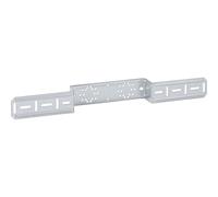 Placa de montaje Geberit Mepla para dos conexiones de válvula 100 y 120 mm, 601731001