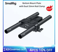Placa de Montaje Inferior SmallRig con Abrazadera Doble para Varillas de 15mm para Sony A6500, A6600, A6300, para Canon R5, R6, para Sony A7SIII/A7III -5609 5609