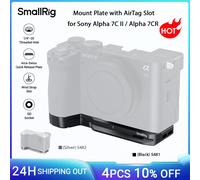 SmallRig Placa base con ranura Air Tag para Sony Alpha 7C II / Alpha 7CR 5482 plata