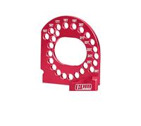 Placa de motor de aleación de aluminio 7075 15T-26T para Traxxas Mini XRT VXL 3S/Mini Rally/1:16 Slash 4X4/1:16 Maxx Monster Truck Upgrades - Rojo