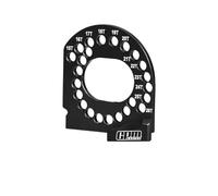 Placa de motor de aleación de aluminio 7075 15T-26T para Traxxas Mini XRT VXL 3S/Mini Rally/1:16 Slash 4X4/1:16 Maxx Monster Truck Upgrades - Negro