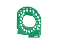 Placa de motor de aleación de aluminio 7075 15T-26T para Traxxas Mini XRT VXL 3S/Mini Rally/1:16 Slash 4X4/1:16 Maxx Monster Truck Upgrades - Verde
