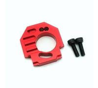 Placa de motor de aluminio para montaje de motor, color rojo para Arrma 1/14 Typhon 1/16 Mojave 1/18 Granite Grom ARA320744