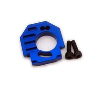 Placa de motor de montaje de motor de aluminio azul para Arrma 1/14 Typhon 1/16 Mojave 1/18 Granite Grom ARA320744