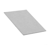 Placa de níquel puro 99,9% para galvanoplastia e investigación - ánodo resistente de chapa maciza de níquel, 60 x 70 mm, grosor seleccionable (1-5 mm), ideal para catalizadores e imanes permanentes