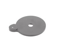 Placa de nivelación de trípode de 60 mm con nivelación de burbujas de nivelación de desplazamiento circular para una fácil configuración y ajuste