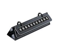 Placa De Número De Estacionamiento Temporal,Protección De Privacidad Interior Del Vehículo,Número De Teléfono Tarjeta De Notificación Para Coche | Para Centro Comercial Garaje Escuela Césped Carava