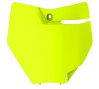 PLACA DE NÚMERO (PLASTRÓN) PARA KTM SX/SX-F '16-'18 AMARILLO FLUORESCENTE