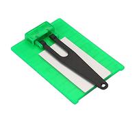 Placa de Objetivo Magnético, Pata para Medidor de Nivel Láser con Accesorios de Objetivos Cross Line Double Scale Green (Tablero de destino verde)