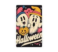 Placa de pared clásica de Halloween, calabazas, fantasmas, gótica, una sola palanca en blanco, cubierta decorativa para interruptor de luz, 1 banda para cocina, baño, tamaño 11,4 x 7 cm