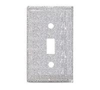 Placa de pared con brillantes brillantes para decoración del hogar, disco de aparcamiento (A talla única)