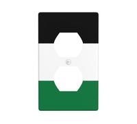 Placa de pared de 4.5 x 2.75 pulgadas, diseño de la bandera de WHJSHOP del Estado de Palestina, material de policarbonato duradero, resistente al calor y a la decoloración, fácil de limpiar, tamaño