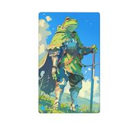 Placa de pared en blanco con una capa verde con una sola palanca decorativa para interruptor de luz, 1 banda para cocina, baño, tamaño 11,4 x 7 cm