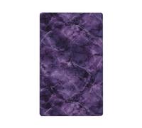Placa de pared en blanco de mármol morado oscuro de cuarzo, cubierta decorativa para interruptor de luz, 1 banda para cocina, baño, tamaño 11,4 x 7 cm