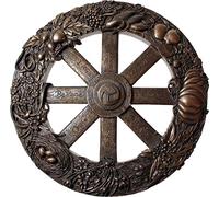 Placa de Pared Nemesis Now Wheel of The Year (33 cm), Color Bronce