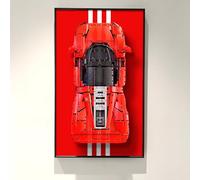 Placa de Pared para Lego Technic Ferrari Daytona SP3 42143 Colgante de Pared Compatible con Lego Ferrari Car, Ideas de Regalo para entusiastas del Soporte de Pared del Coche de para Lego,75x45cm
