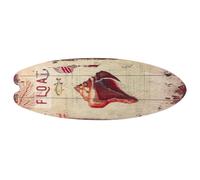 Placa de Pared Surfboard de Madera Retro Decorativa