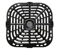 Placa De Parrilla For Freidora De Aire, Compatible Con Instant, Compatible Con Vortex, Freidoras De Aire Plus De 6 Cuartos, Bandeja De Parrilla Cuadrada, Accesorios