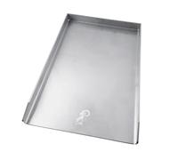 Placa De Parrilla Universal De Acero Inoxidable 48x34cm Weber Grill
