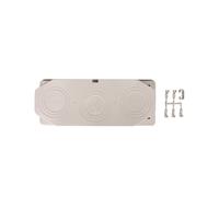 Placa de paso 3xM40/50/63, 80x300mm IP65 para ENYMOD Mi FM 63