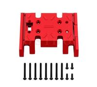 Placa de patín de Montaje de Montaje de Carrera de Carreras Universal Fit Compatible con MN86 MN86K MN86KS MN86S Accesorios de Piezas de automóviles RC(Red)