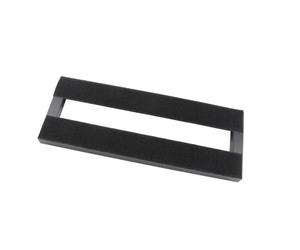 Placa de pedal de efectos de guitarra portátil, diseño de paso profesional, placas de efecto único, pista antideslizante, fácil de usar y antideslizante