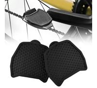 Placa de Pedal DIPZO Compatible con Pedales Shimano SPD-SL, Adaptador para Conversión a Pedales Planos, Ligero, Antideslizante, Fácil de Instalar, Accesorios para Bicicleta